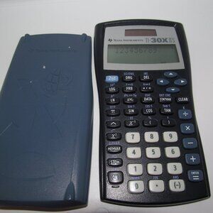 Texas Instruments TI-30XIIS Scientific Calculator WITH COVER Tested & Working